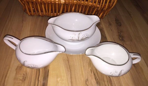 Gravy Boat Creamers by KAYSONS & GOLDEN RHAPSODY Dishes