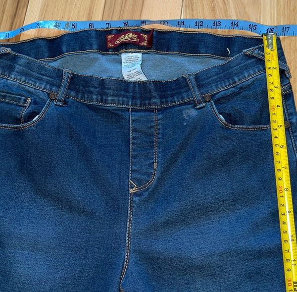 Blue Jeans Pull-On Skinny One Zone Size M