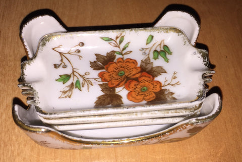 Autumn Glory Vintage Small Set of Decorative Dishes