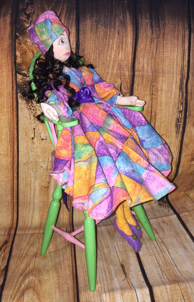 Cre8tiv Glory Cloth Doll Adrianna Storybook Princess