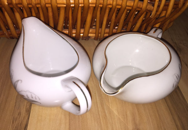 Gravy Boat Creamers by KAYSONS & GOLDEN RHAPSODY Dishes