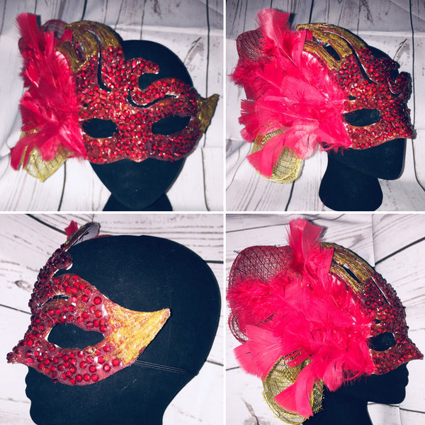 Masquerade Mask Party Halloween Handmade