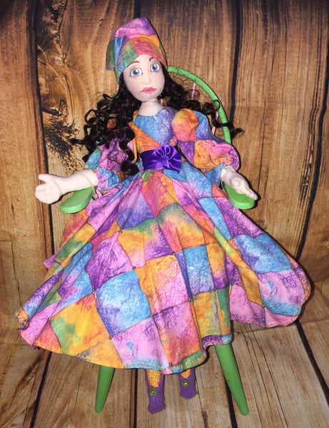 Cre8tiv Glory Cloth Doll Adrianna Storybook Princess