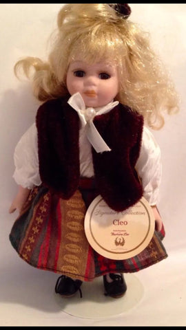 Vintage Porcelain Doll Signature Collection Limited Edition "Cleo"